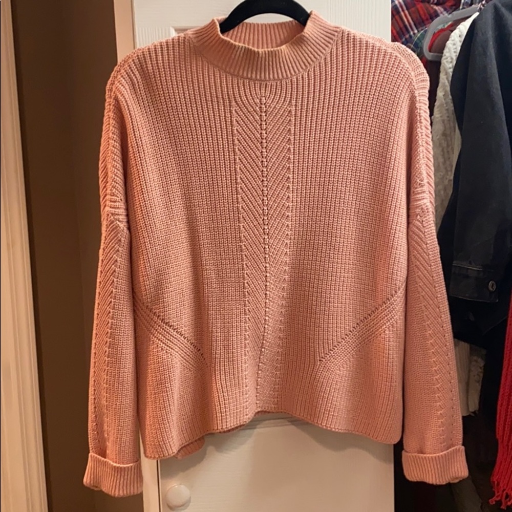 Top shop pink sweater